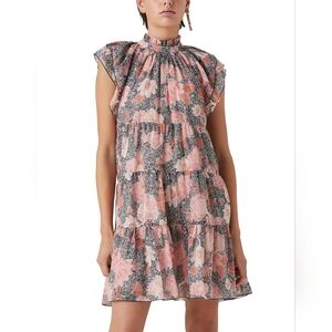 NWT Floral steele Fleetwood Print dress sz xs